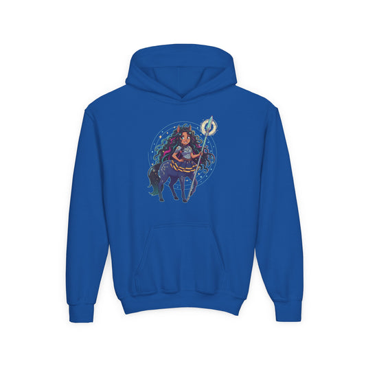 Demon Slaying Kids Hoodie — Youth Heavy Blend Hooded Sweatshirt