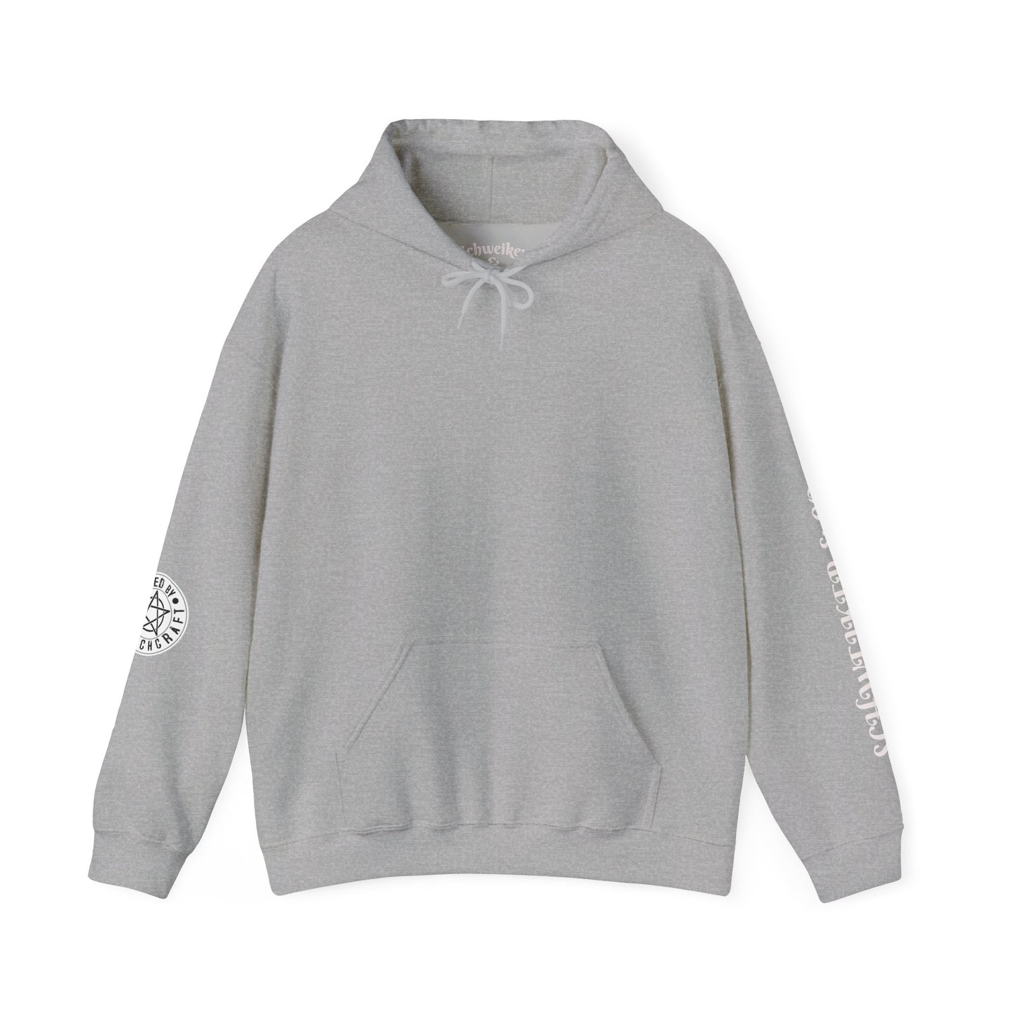 Mystic Moon Phases Hoodie — Spiritual Crescent Moon Graphic Sweatshirt