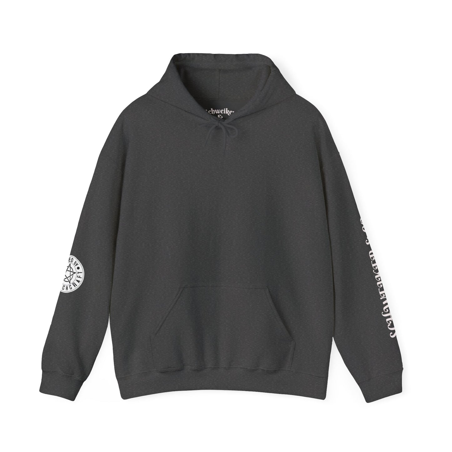 Mystic Moon Phases Hoodie — Spiritual Crescent Moon Graphic Sweatshirt