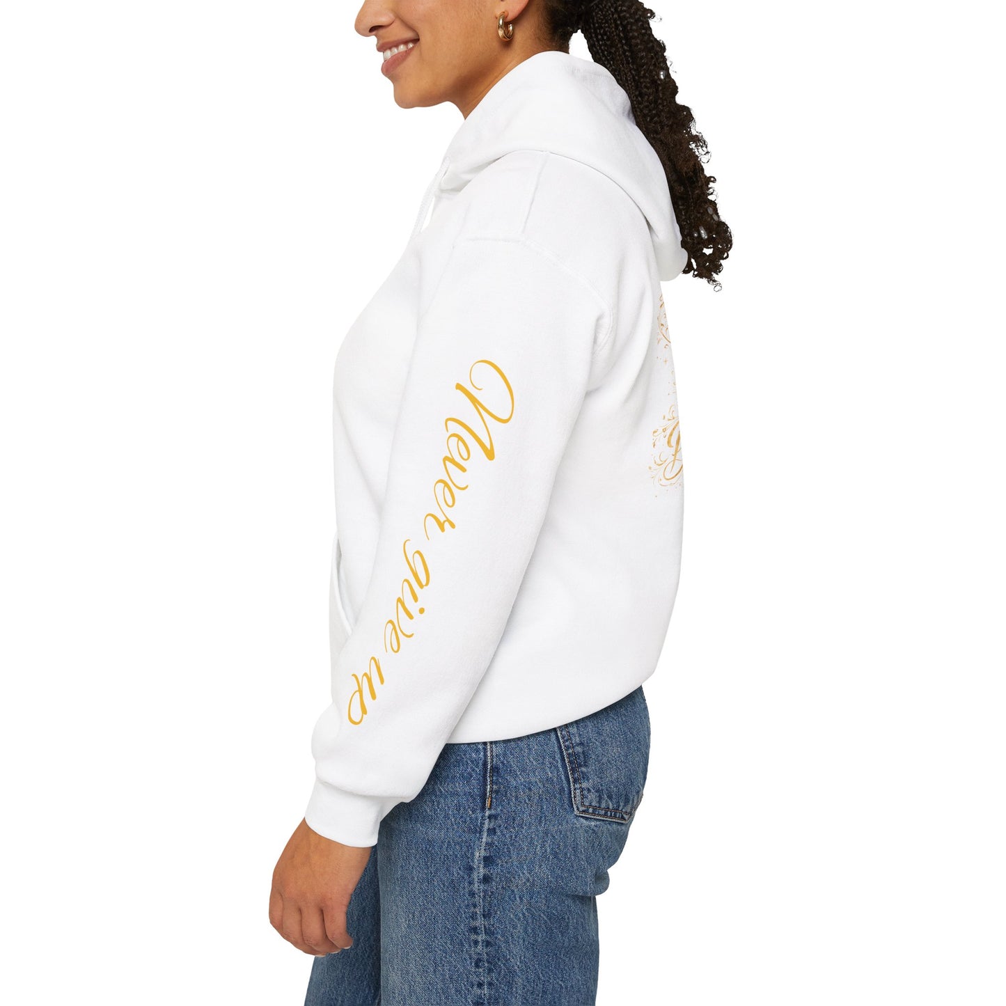 The Nevers Hoodie - Never Give In, Never Give Up