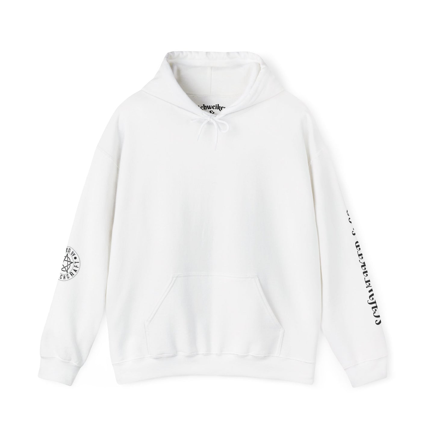 Mystic Moon Phases Hoodie — Spiritual Crescent Moon Graphic Sweatshirt