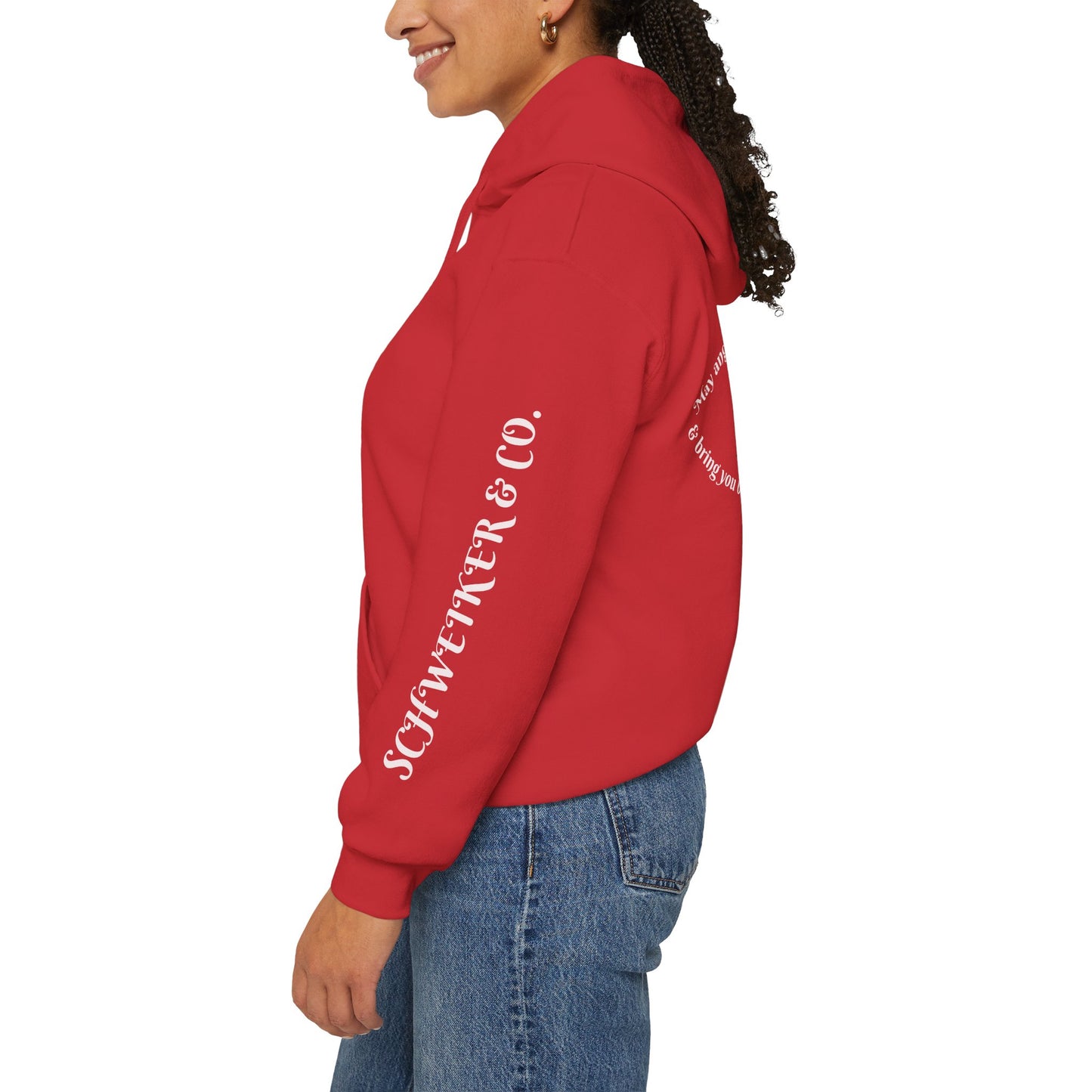 Mystic Moon Phases Hoodie — Spiritual Crescent Moon Graphic Sweatshirt