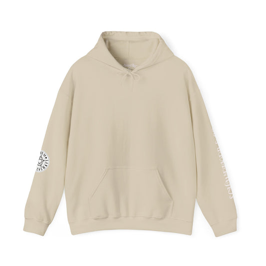 Mystic Moon Phases Hoodie — Spiritual Crescent Moon Graphic Sweatshirt
