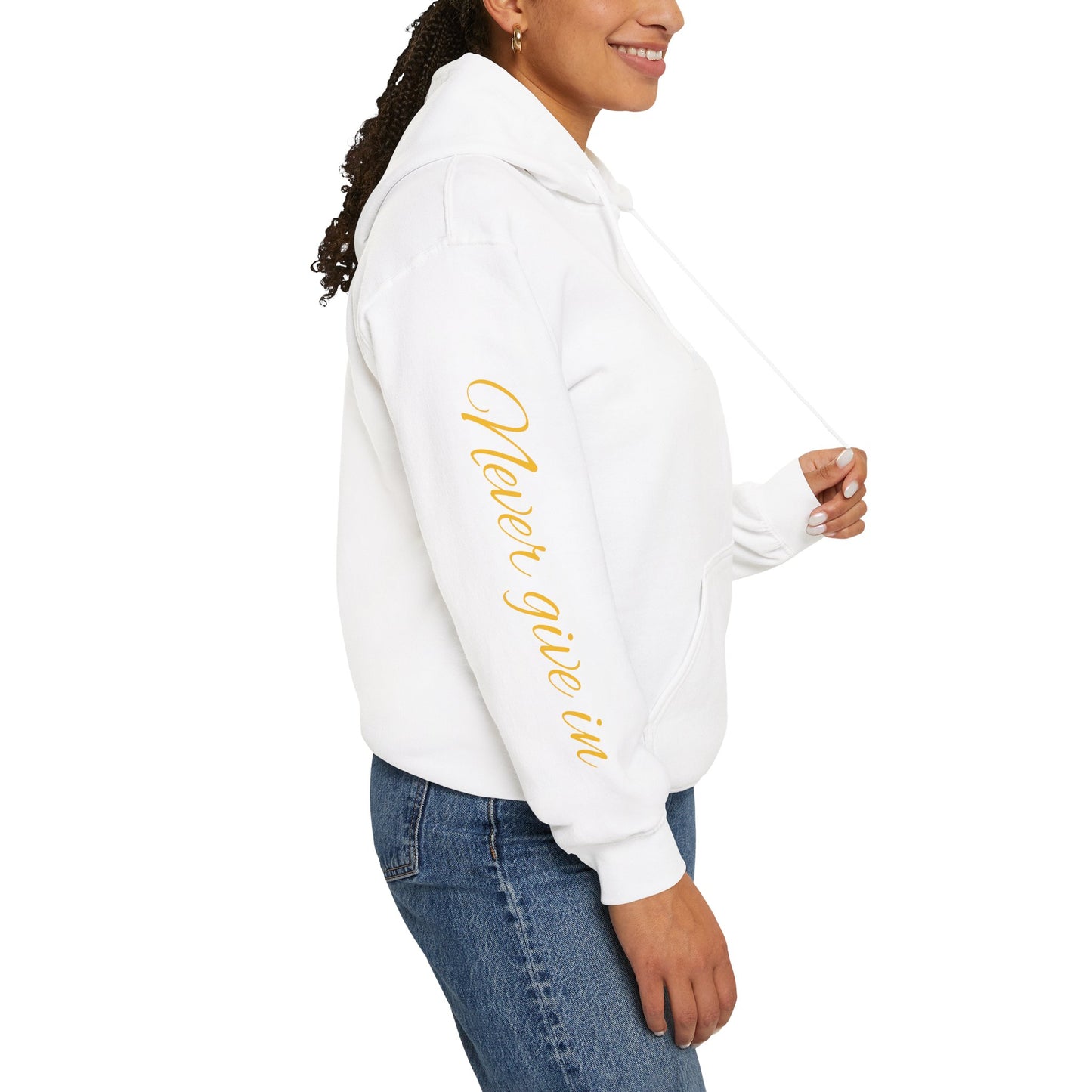 The Nevers Hoodie - Never Give In, Never Give Up