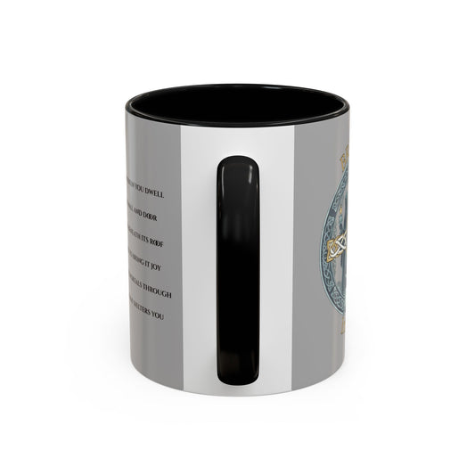 Imbolc Mug — "Brigid's Blessing" Accent Coffee Mug (11/15oz)