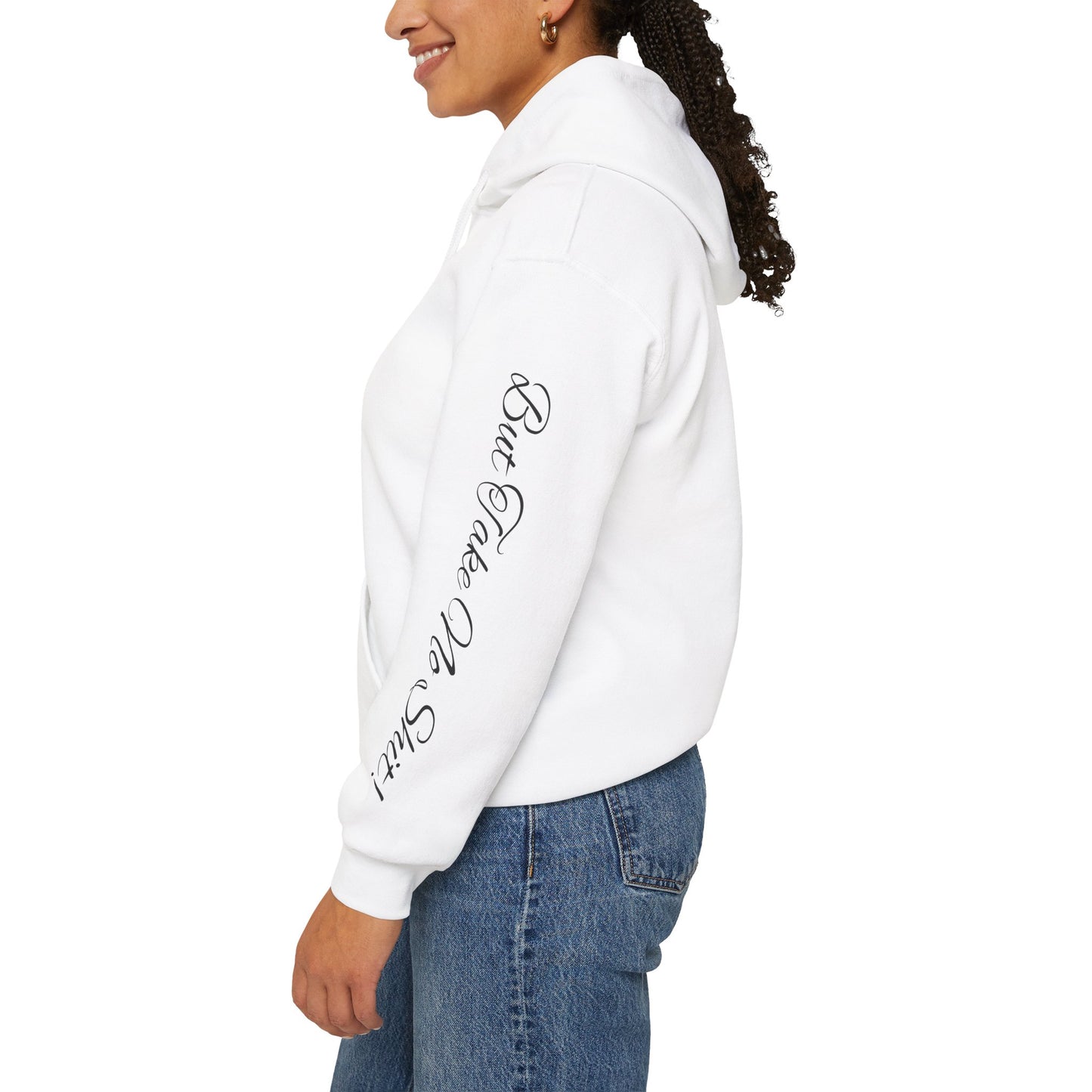 Protected By Witchcraft Hoodie — "Do No Harm... But Take No Shit" Sleeve Sweatshirt