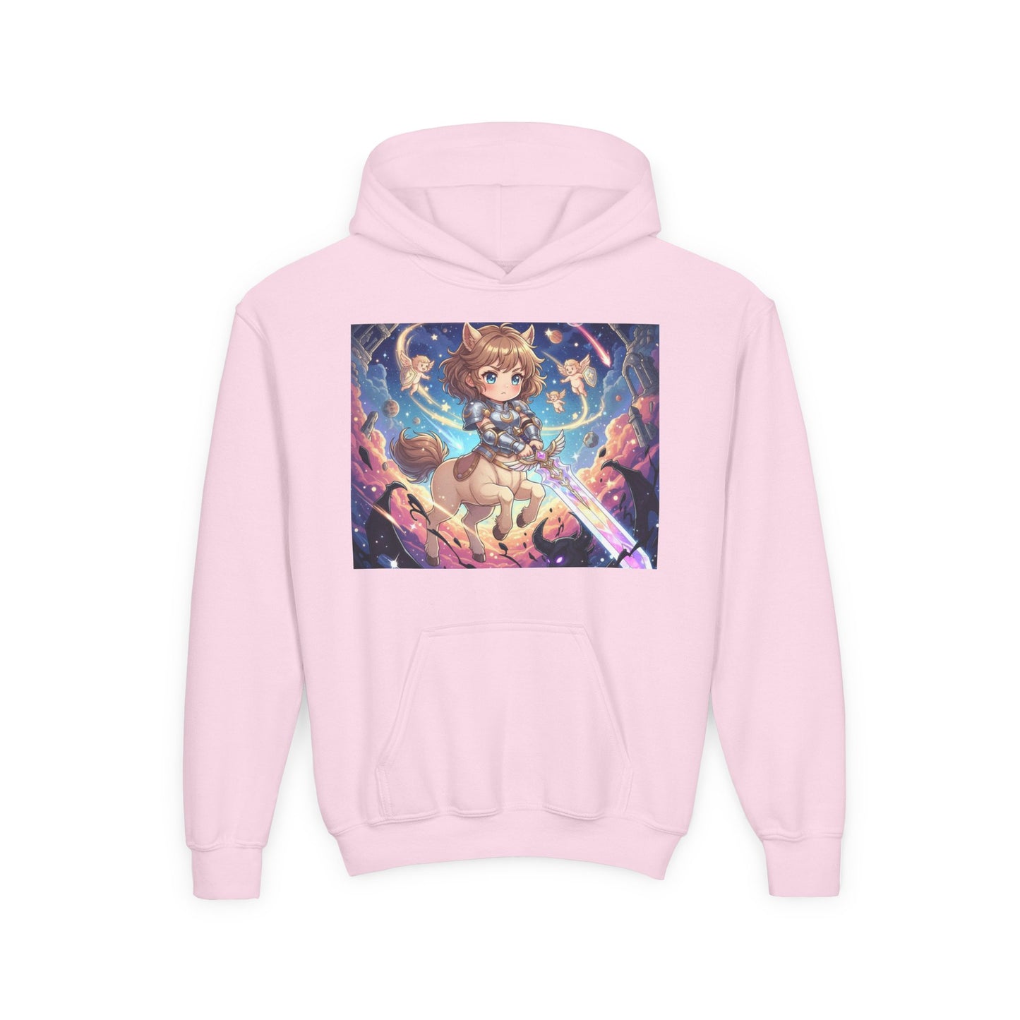 Demon Slaying Kids Hoodie — Youth Heavy Blend Hooded Sweatshirt