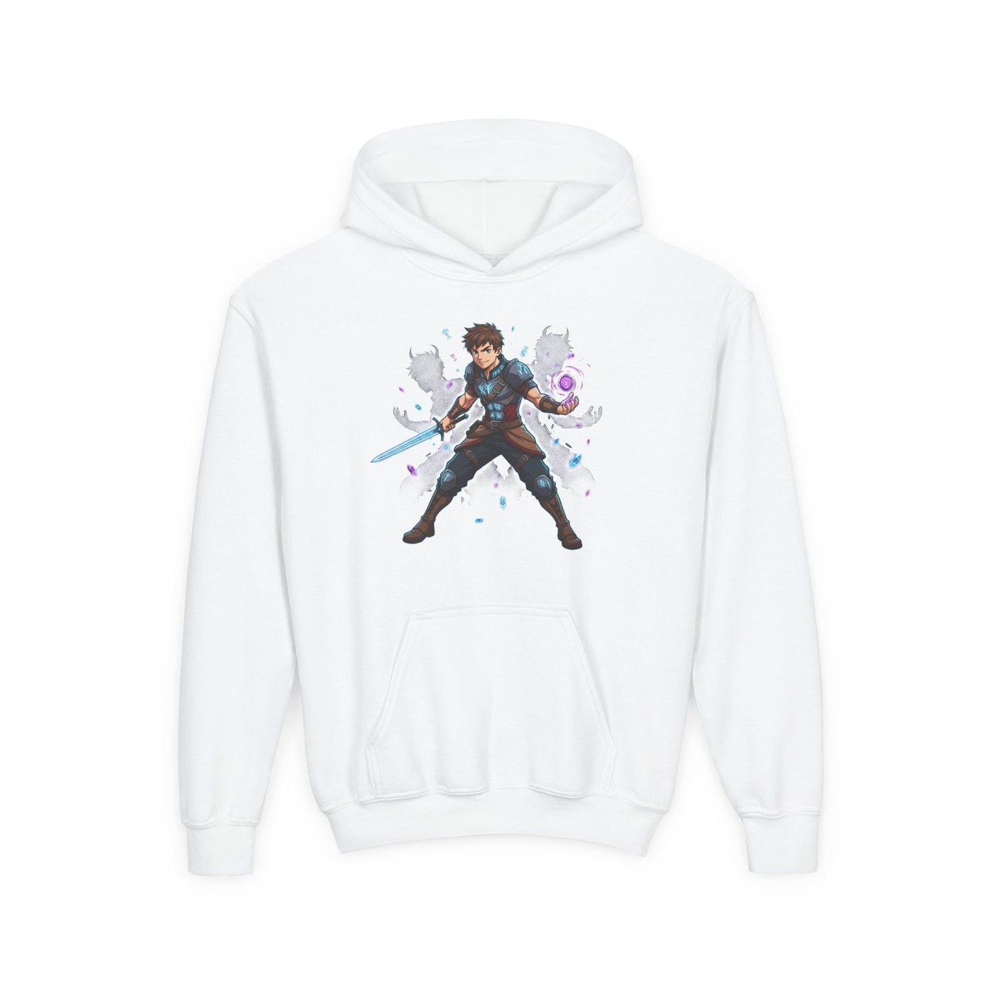 Demon Slaying Kids Hoodie — Youth Heavy Blend Hooded Sweatshirt