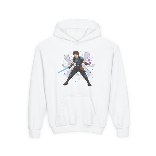 Demon Slaying Kids Hoodie — Youth Heavy Blend Hooded Sweatshirt