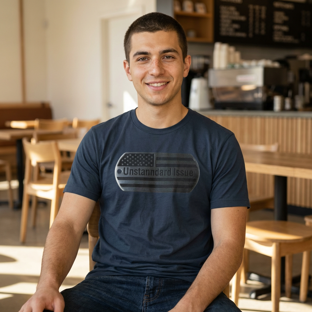 Unstandard Issue "Still Standing" Crew Tee — Forged Resolve