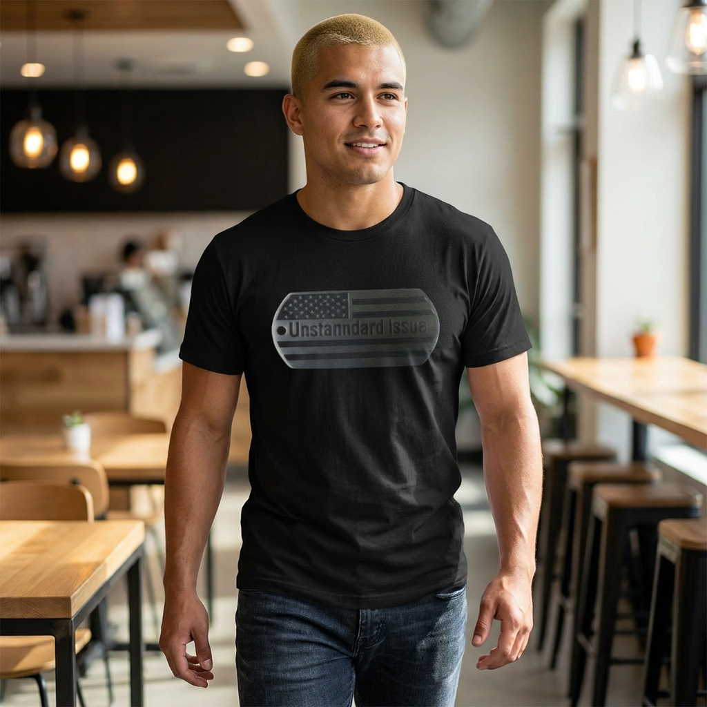 Unstandard Issue "Still Standing" Crew Tee — Forged Resolve