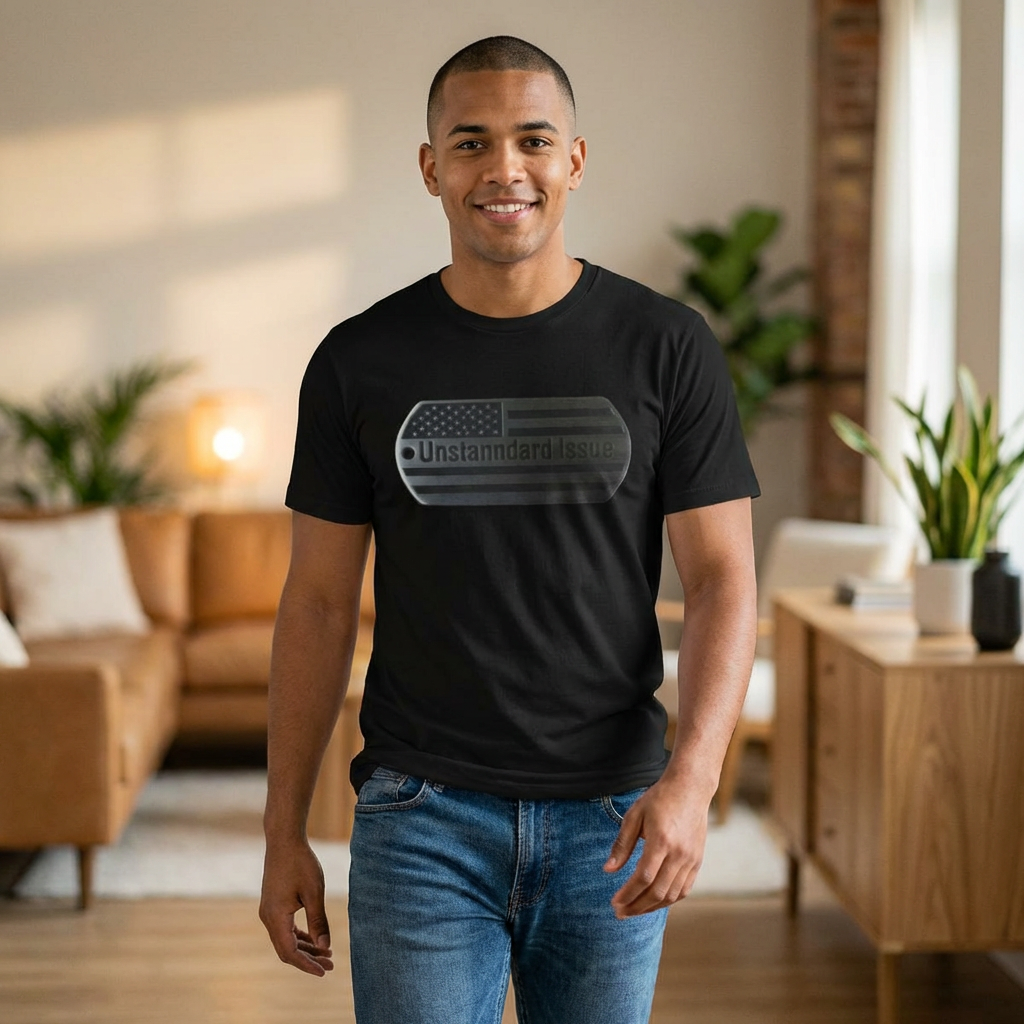 Unstandard Issue "Still Standing" Crew Tee — Forged Resolve