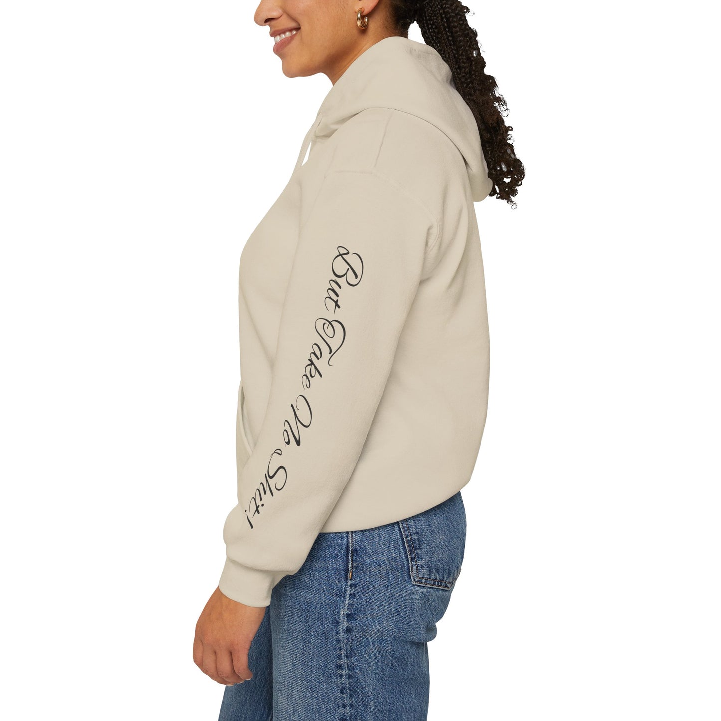 Protected By Witchcraft Hoodie — "Do No Harm... But Take No Shit" Sleeve Sweatshirt