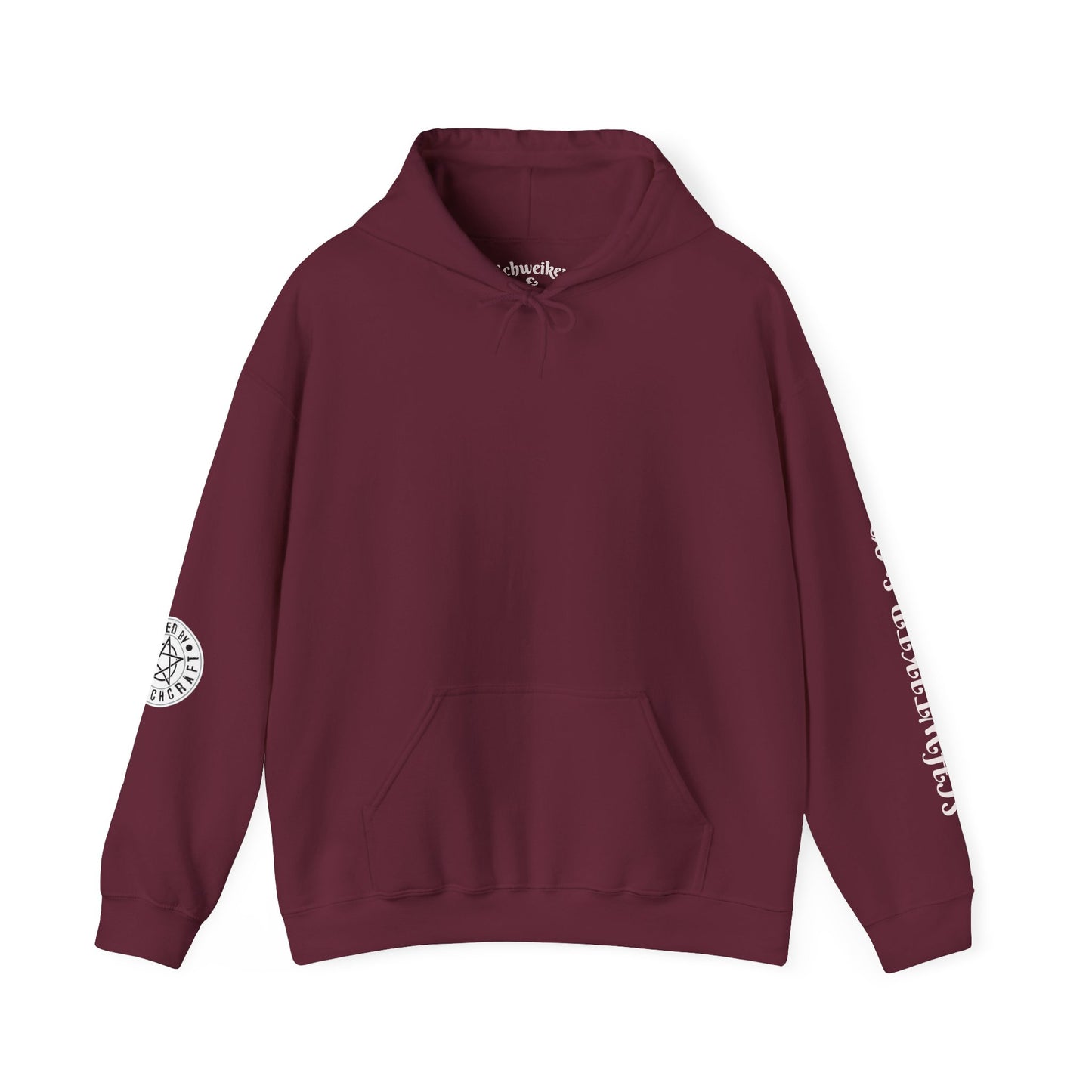 Mystic Moon Phases Hoodie — Spiritual Crescent Moon Graphic Sweatshirt