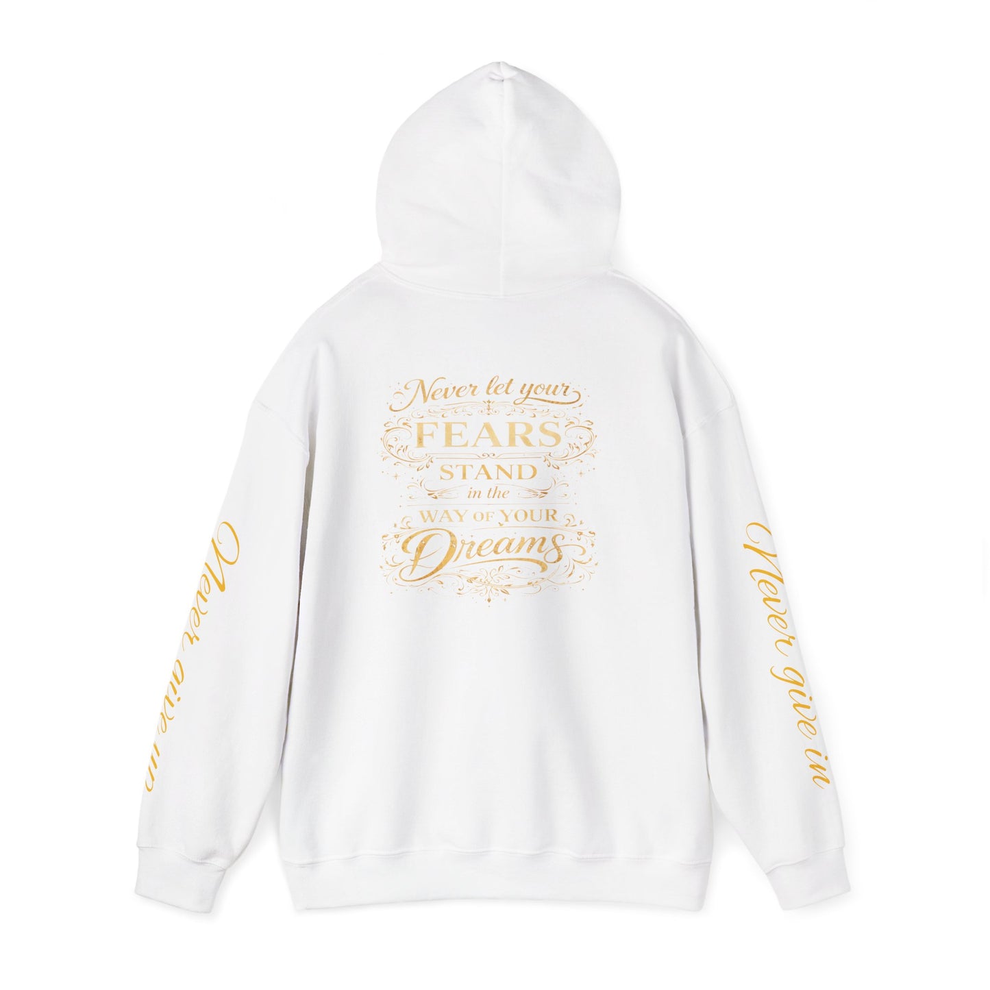 The Nevers Hoodie - Never Give In, Never Give Up