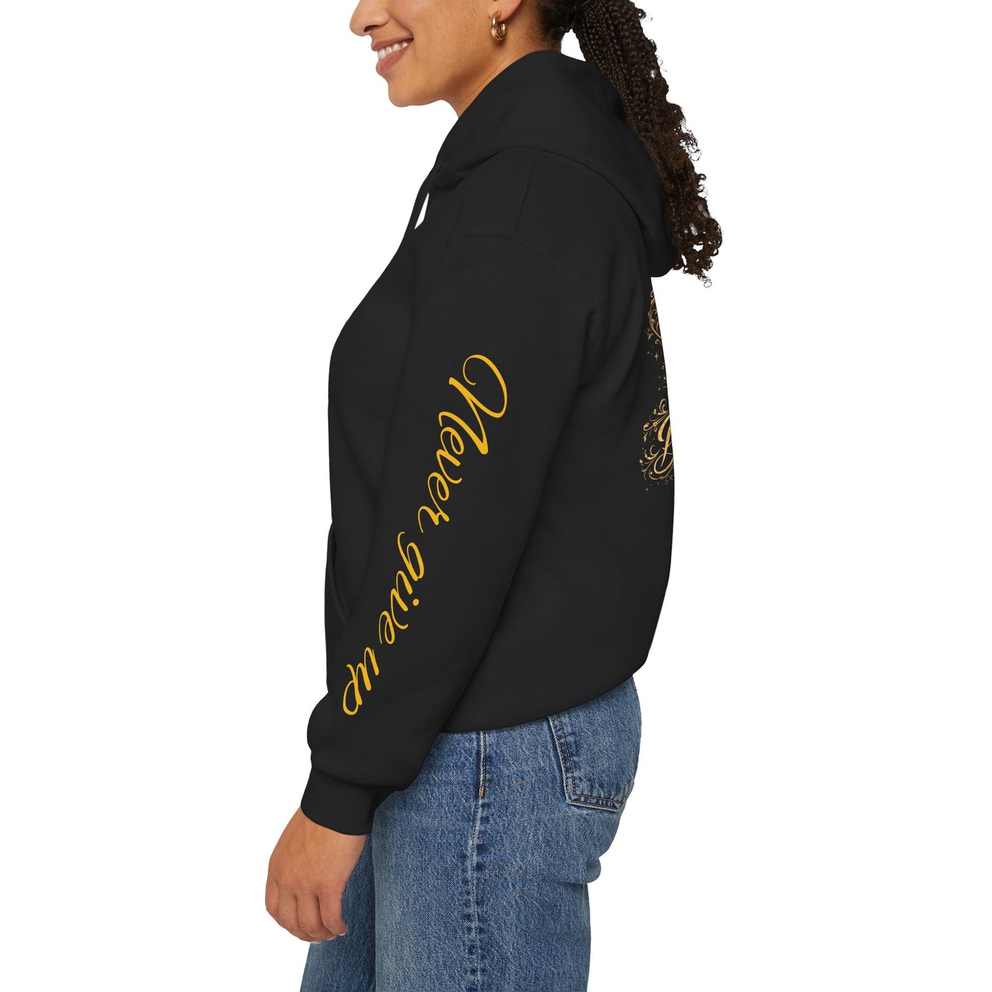 The Nevers Hoodie - Never Give In, Never Give Up