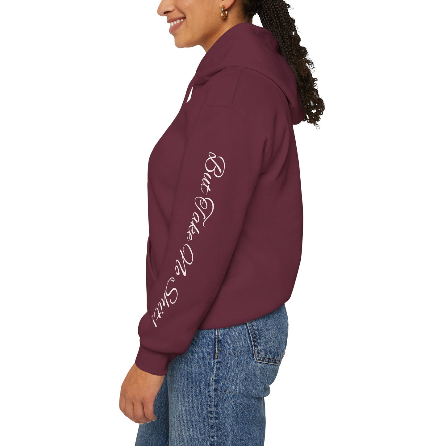 Protected By Witchcraft Hoodie — "Do No Harm... But Take No Shit" Sleeve Sweatshirt